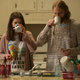 Sonya Cassidy and Wyatt Russell